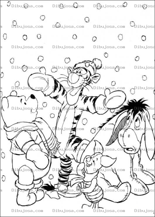Dibujo para colorear Colorear a winipu