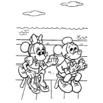 Dibujo para colorear Colorear A Mimi Y Mikey Refaccionando