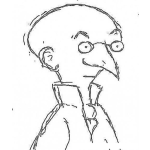 Dibujo para colorear Colorear Hombre Nariz De Pollo