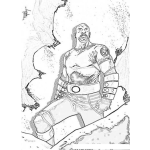 Dibujo para colorear Dibujo Para Pintar De Luke Cage