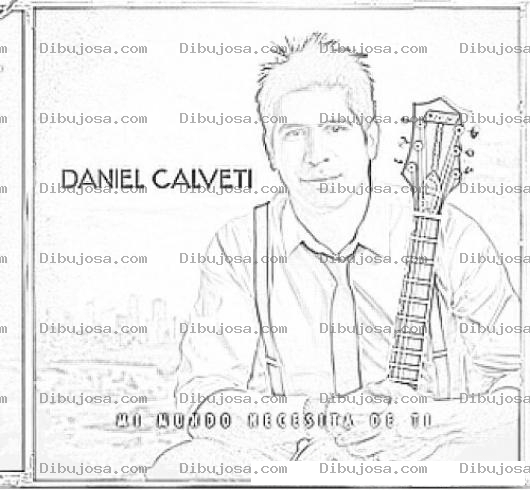 Dibujo para colorear Daniel Calveti Para Colorear Y Pintar