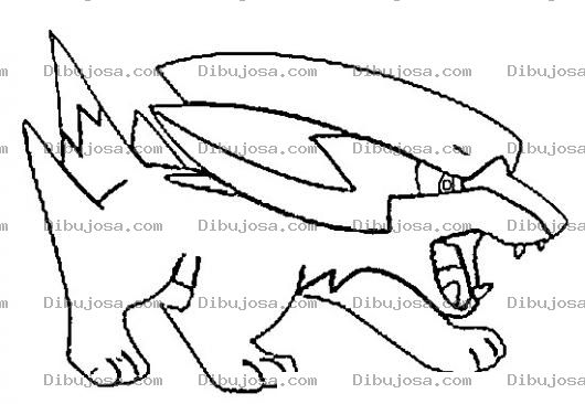 Dibujo para colorear Colorear A Dynavolt De Pokemon