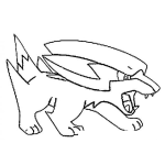 Dibujo para colorear Colorear A Dynavolt De Pokemon