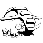 Dibujo para colorear Colorear A Donphan De Pokemon