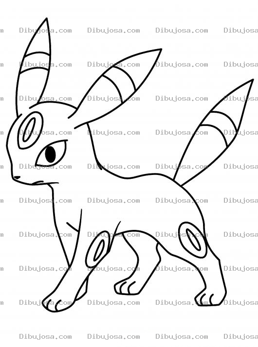 Dibujo para colorear Pokemon Coloring Page
