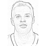 Dibujo para colorear Kerry Collins Nfl Player Coloring Page Para Pintar Y Colorear