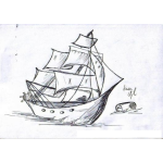 Dibujo para colorear Colorear Barco De Velas