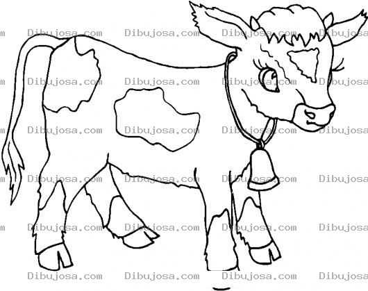 Dibujo para colorear Colorear Chivo Con Campanita