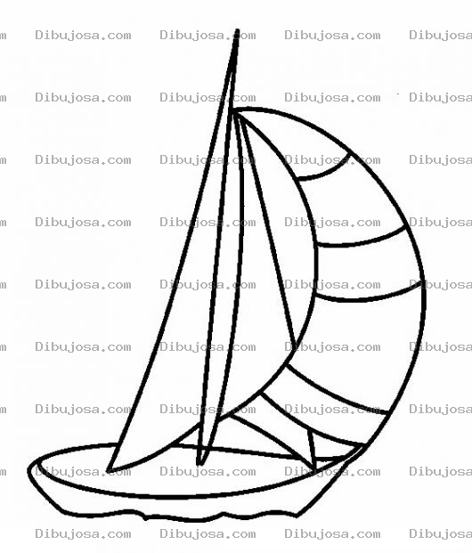 Dibujo para colorear Colorear Bote De Vela