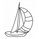 Dibujo para colorear Colorear Bote De Vela