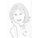 Dibujo para colorear Dibujo De Cristina Saralegui Para Colorear Y Pintar