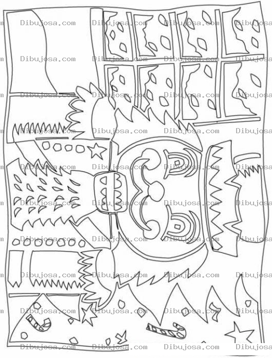 Dibujo para colorear Colorear Soldadito De Navidad